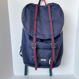 Herschel Supply Co. Retreat Backpack Blue Rubber Red Liner Unisex